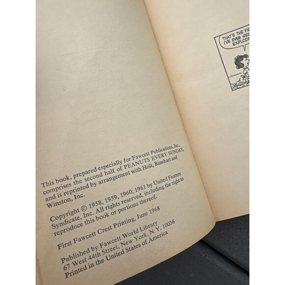 Charlie Brown Snoopy Fawcett Crest Comic Books 1st print bundle Peanuts Schulz - Picture 4 of 5